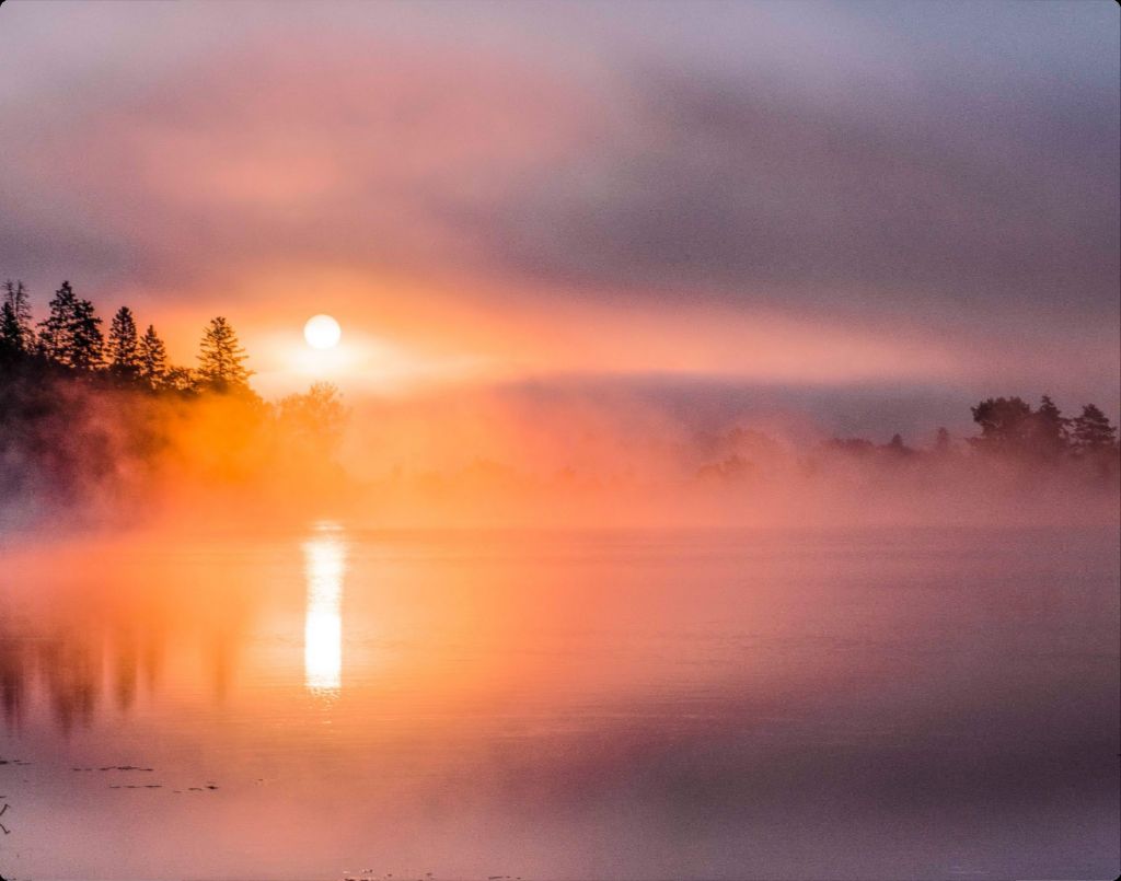Misty Sunrise