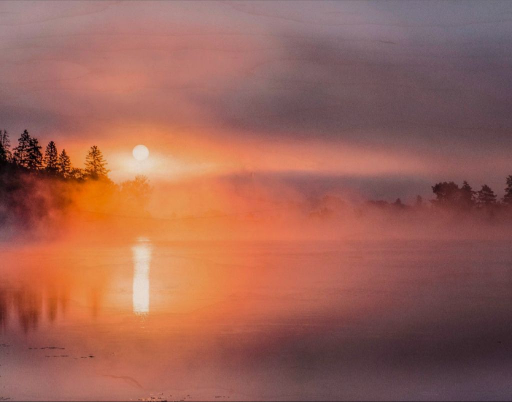 Misty Sunrise