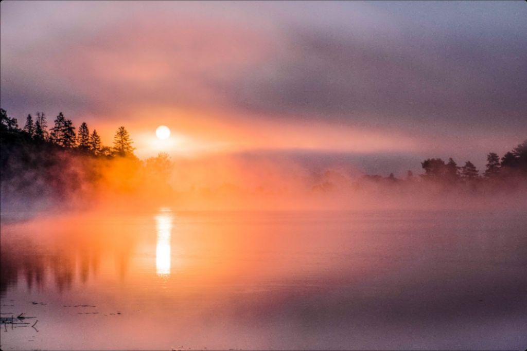 Misty Sunrise