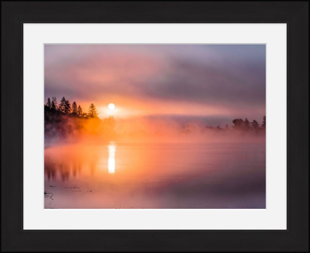 Misty Sunrise