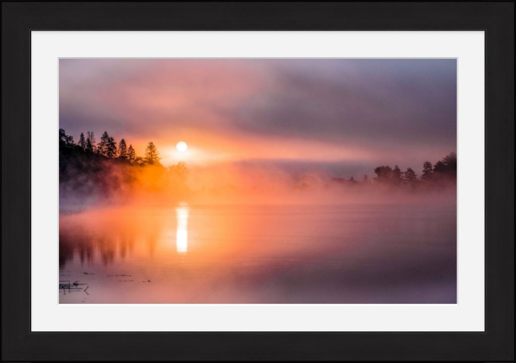 Misty Sunrise